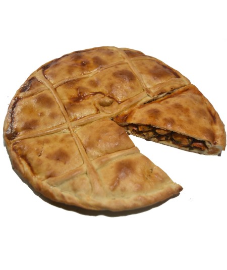 Empanada de Mejillon con Chorizo