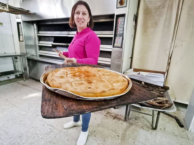 Susi, responsable de Panadería Veiganova